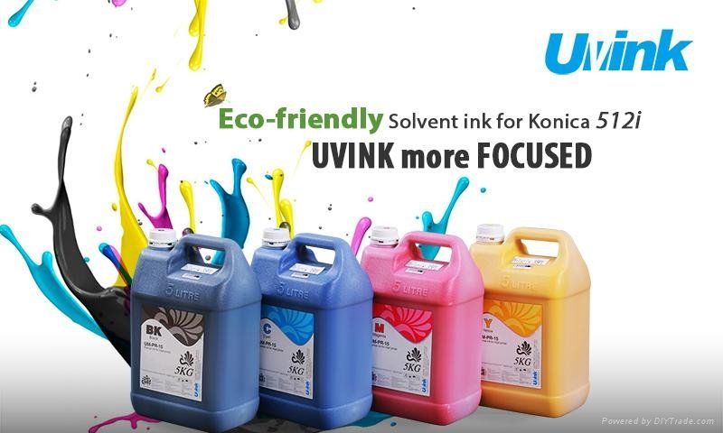 Super fluent qualified and cheap UU- Eco solvent ink for Epson DX5 DX7 4