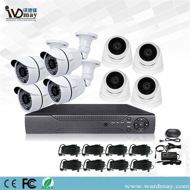 CCTV 8chs 2.0MP Security Real Surveillance Alarm DVR Systems WDM
