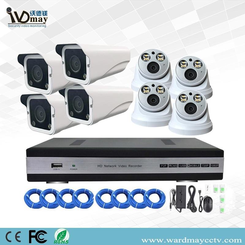 8chs H.265 1080P Full Color in Day & Night POE IP Camera Systems 2