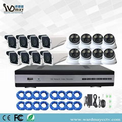 16chs H.265 1080P Full Color in Day & Night POE IP Camera Systems