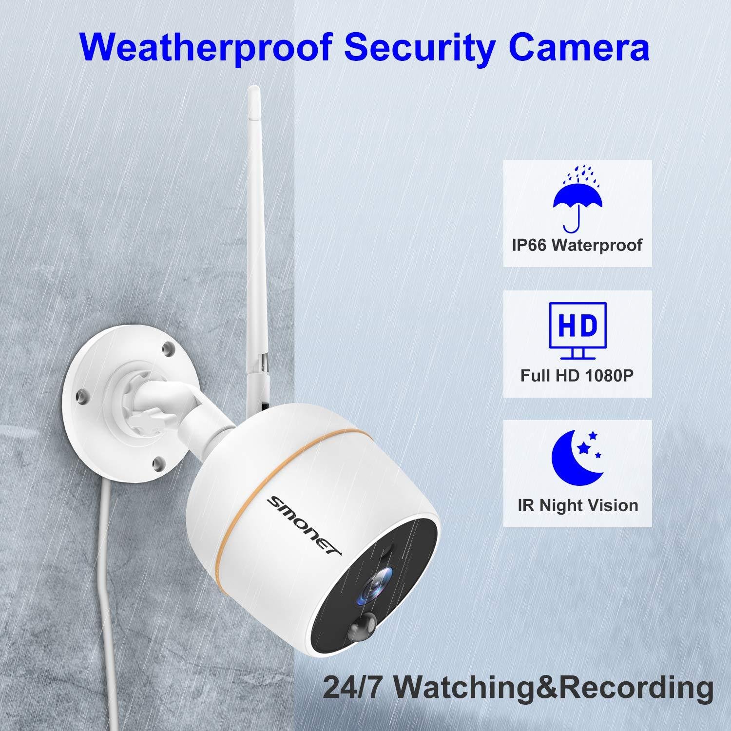4CH 2.0MP WIFI NVR Kits with 12inch Touch Screen