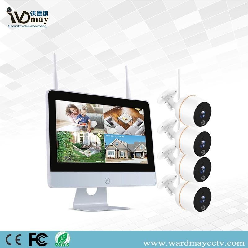 4CH 2.0MP WIFI NVR Kits with 12inch Touch Screen 2