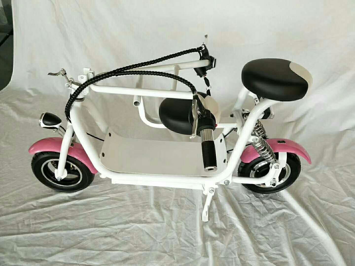two wheel electric foldable scooter 2