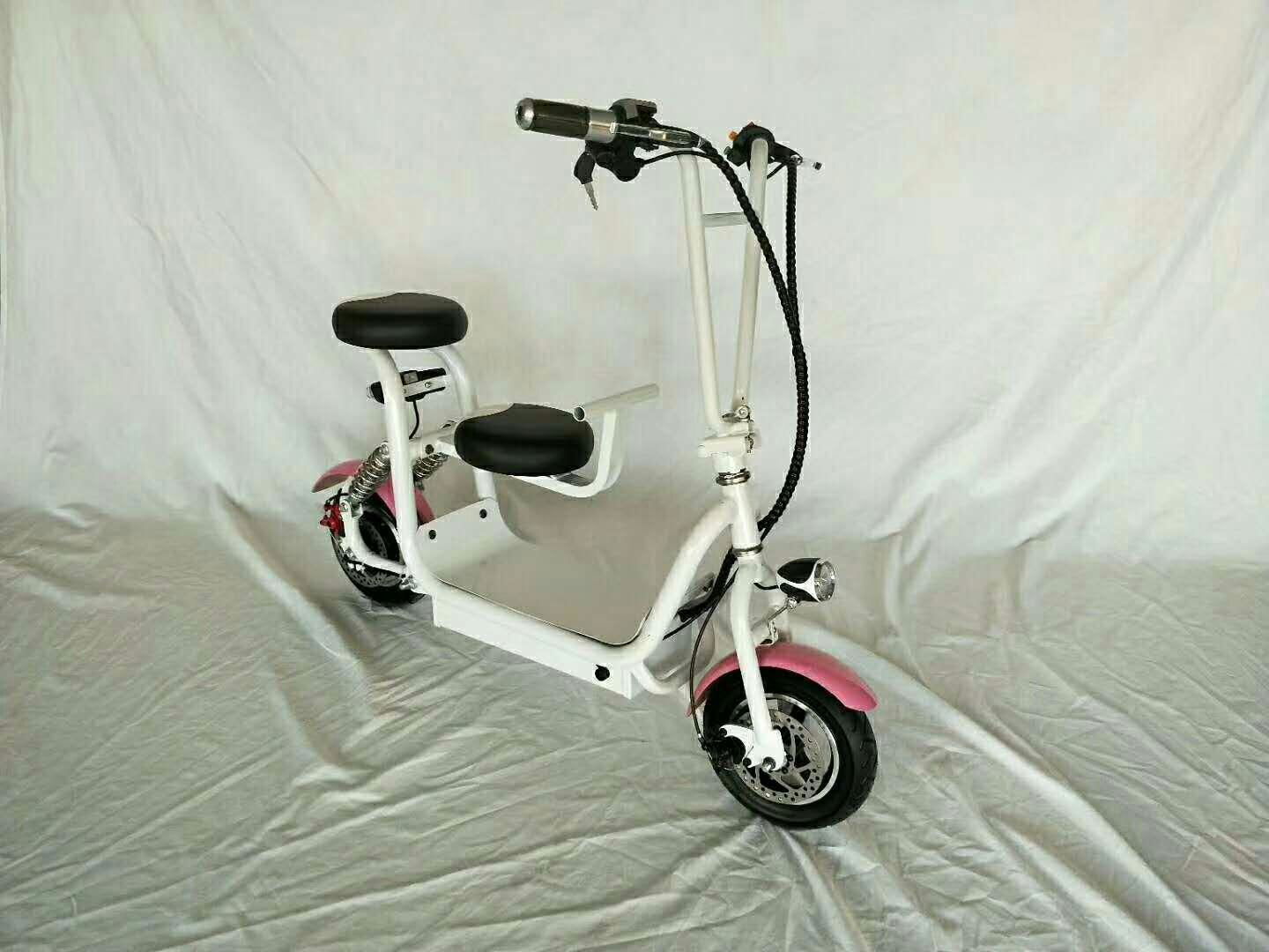 two wheel electric foldable scooter 5