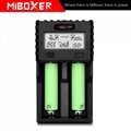 Miboxer C2-3000 2 Bay 1.5A Battery Charger 18650 4