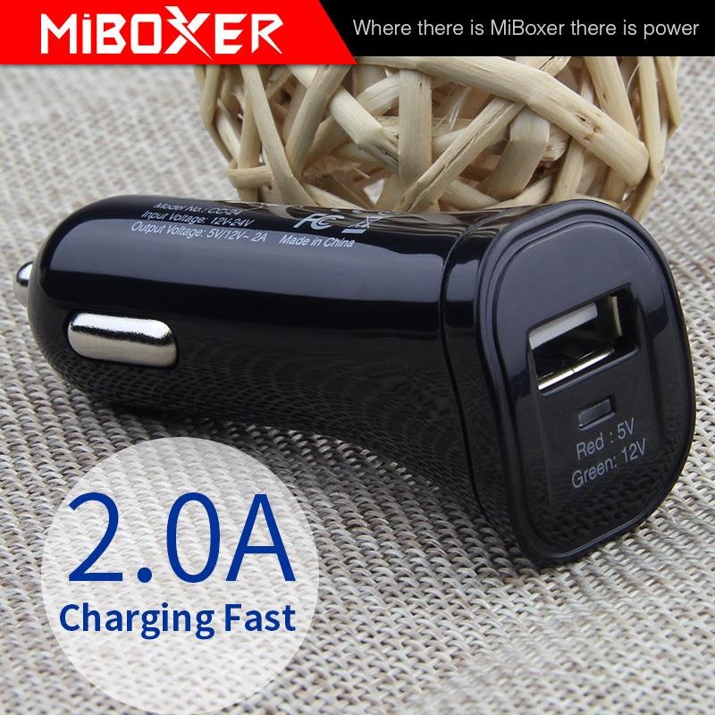 Miboxer CC-24 5V/12V 2 Voltage Outputs 2.0A Car Charger 3