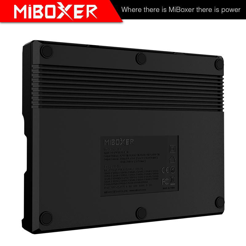 2018 Miboxer Newest C8 Smart Battery Charger 8 Slots for Rechargeable Batteries 2