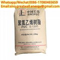 SINOPEC White PVC Resin S-1000/PVC Resin SG-5 powder for Pipe 3