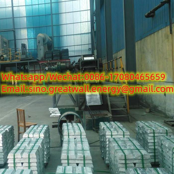 ASTM B29-03 Lead Ingot 99.99% Purity for Cable Sheathing 3