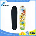 mini longboard double kick skateboard