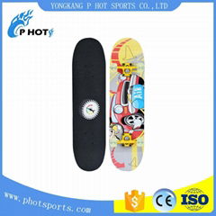 chinese maple transparent wheel skateboard wholesale