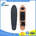 powered electric skateboard with remote control 