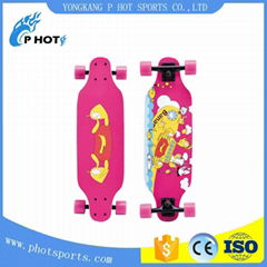 mini longboard custom design skateboard from China