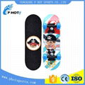 100% Chinese maple hot style wooden skateboard 3