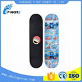 100% Chinese maple hot style wooden skateboard 4