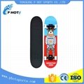 all canadian maple complete double kick skateboard 2