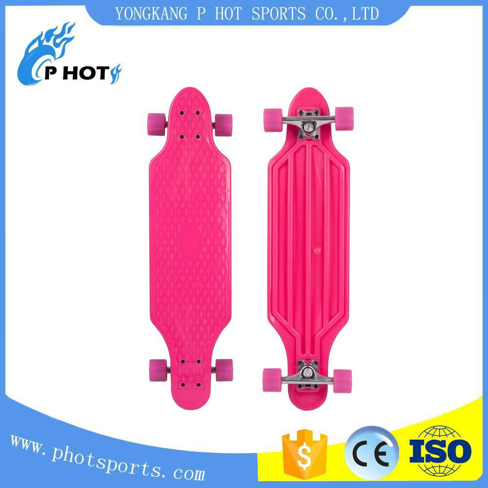 colorful pp board kids toy plastic skateboard for sale 3