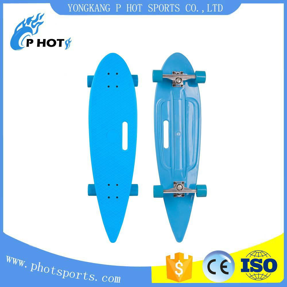 colorful pp board kids toy plastic skateboard for sale 4