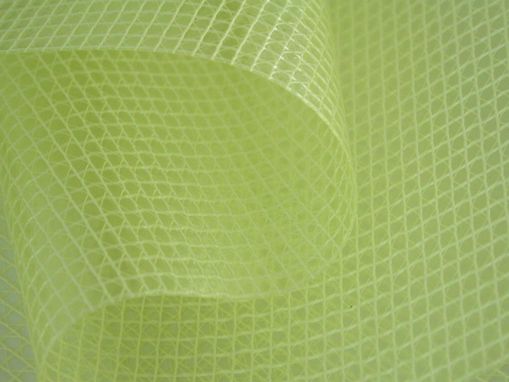 透明PVC夹网布 3