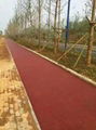 供应广州彩色沥青路面专用铁红色粉颜料  2