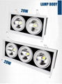 LED Venture lighting led 2 head down light lamp  5