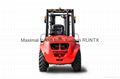 3.5 ton 4 wheel drive rough terrain forklift