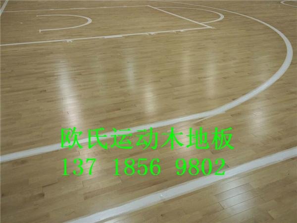 篮球场专用木地板 3