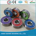 Best longest roller 608 skateboard bearing press 1