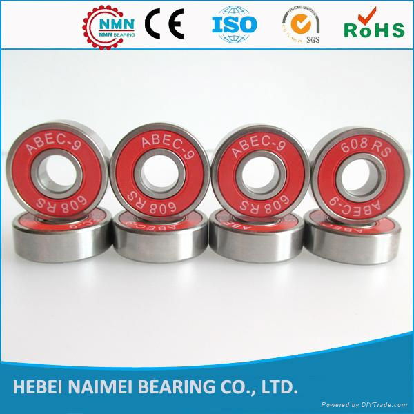 608-RS skateboard truck hardware bearings in skateboard wheels