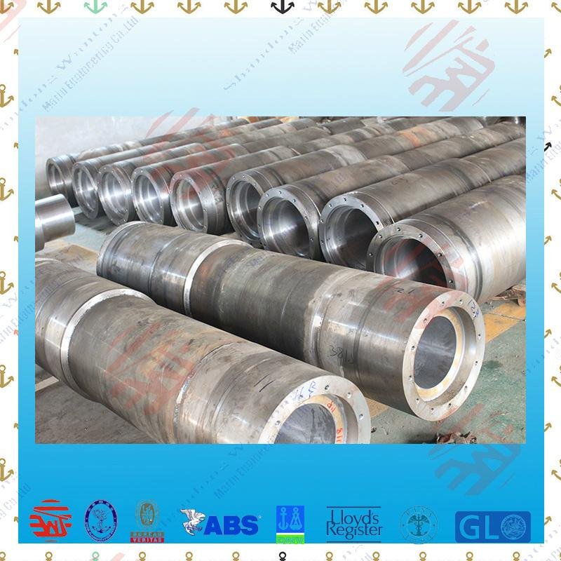 marine forged steel stern tube for navay accessories