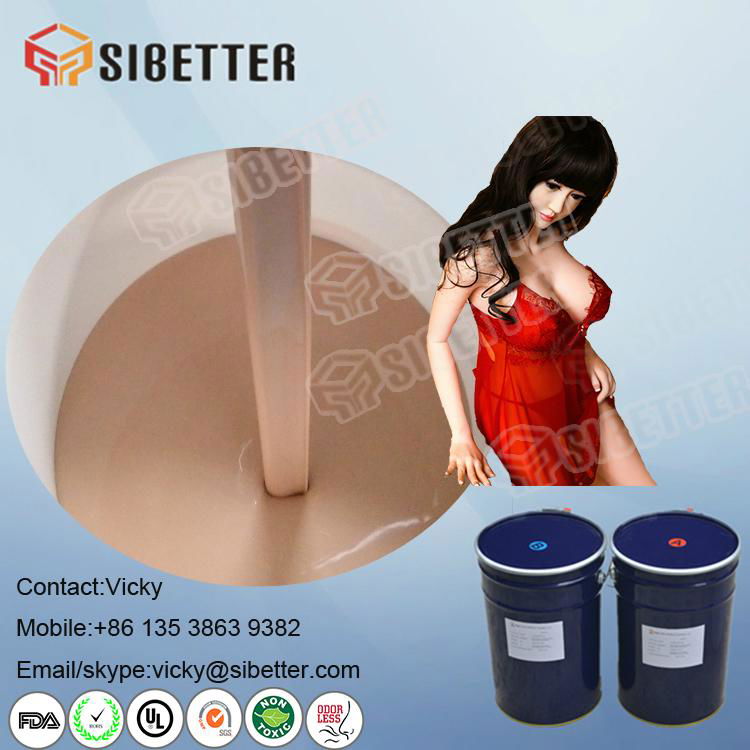 Silicone Rubber Sex Dolls Raw Material Medical Grade Liquid Silicone Rubber 4