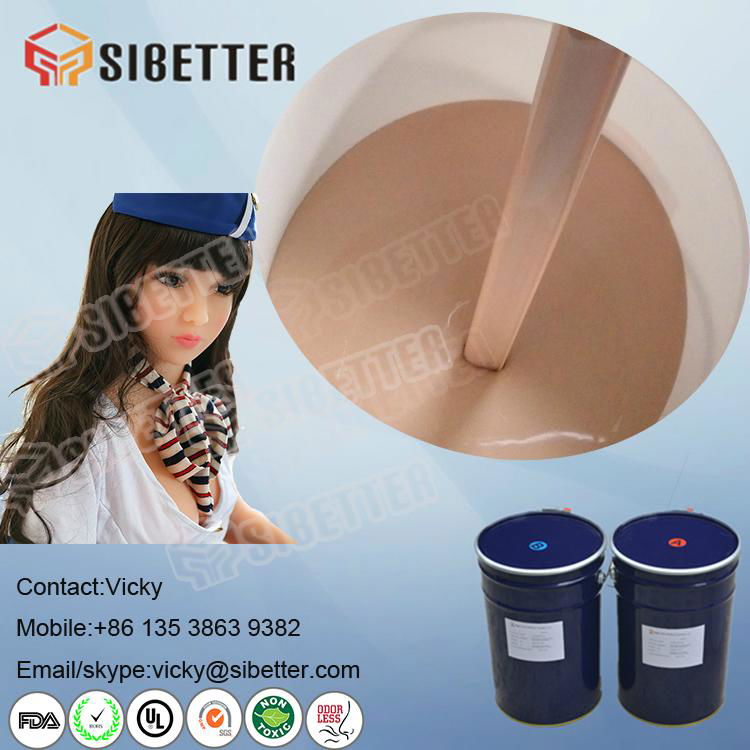 Silicone Rubber Sex Dolls Raw Material Medical Grade Liquid Silicone Rubber 5