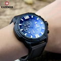 Kademan Oem Fashion Branded Analog Sport leather Quartz  watch