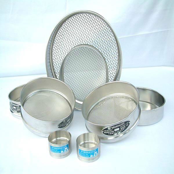 ISO3310 (ASTM E 11) 200mm Standard 316stainless Steel wire Test Sieve
