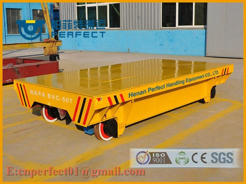 Perfect handling battery electric track flat transport port materials car 3