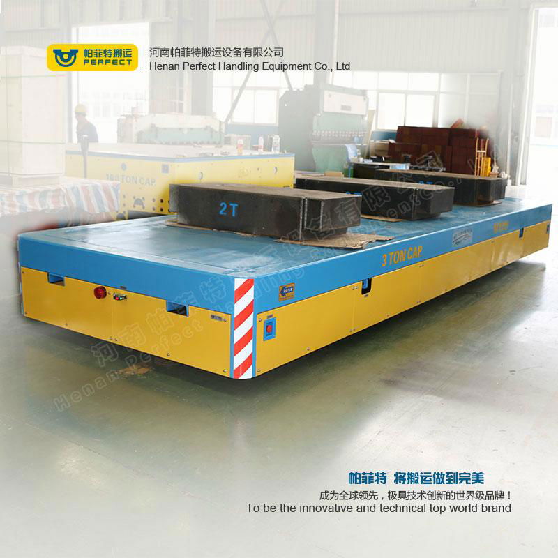 Machinery Factory Custom Handling Trolley Motorized Transfer Cart  5