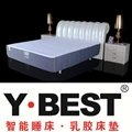 智能床护腰多功能电动床纯天然乳胶智能睡床睡眠系统生产厂家 2
