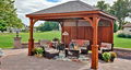 luxury garden wooden whirlpool pavilion outdoor wooden garden gazebos 1