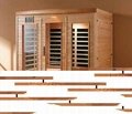 beautiful wooden health sauna steam room design