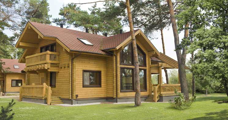 預制木屋現代設計木別墅