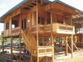 High qualiqty wooden villa modern design wood houses for sale 1