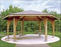 outdoor garden wood gazebo 1