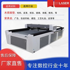 Laser cutting machine model 1830 can cut teak