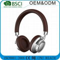 BSCI High quality Version 4.1 stereo over ear wireless bluetooth headphones