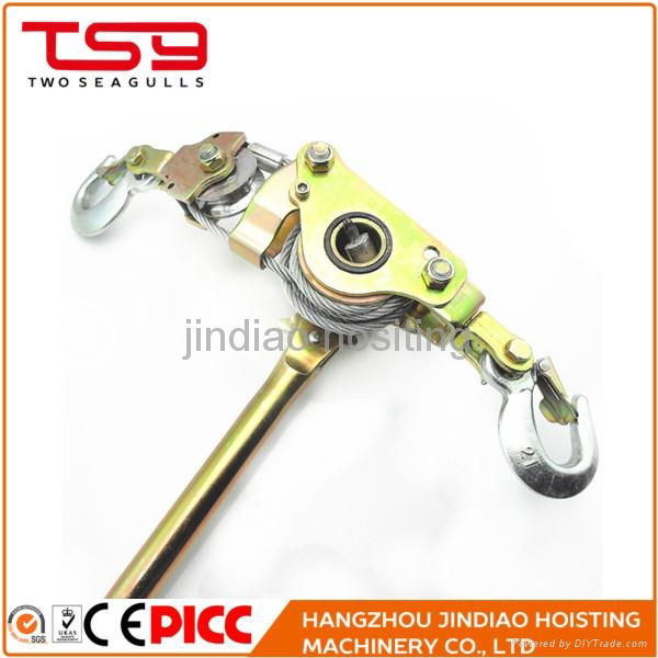 Chinese merchandise wire rope hand winch cable puller jobs 2