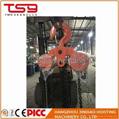 Outdoor heavy duty 20 ton hand chain block hoist for building equipment