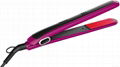 High quality hair beauty salon hair straightner with LCD display