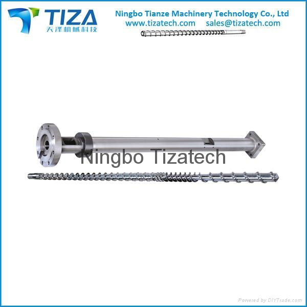 bimetallic screw barrel for pelletizing machine 4