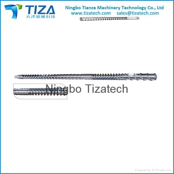 bimetallic screw barrel for pelletizing machine 2