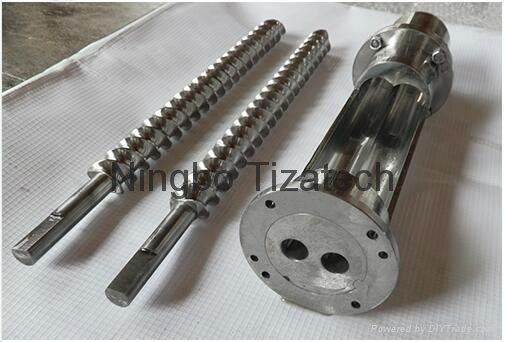 IMM Extruder screw barrel for plastic rubber production